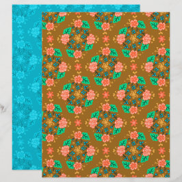 Papel do Álbum de Recortes Garland Brown