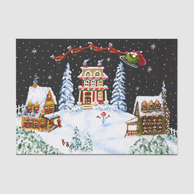 Papel do Natal (Frente )