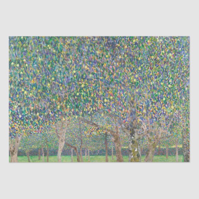 PAPEL DOS TECIDOS: GUSTAV KLIMT : PEAR ÁRVORE (Frente )