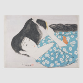 PAPEL DOS TECIDOS: JAPONÊS: GOYO HASHI-GUCHI:1920