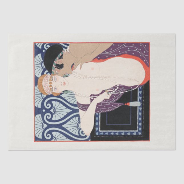 PAPEL DOS TECIDOS: POSTER VINTAGE: GEORGE BARBIER (Frente )