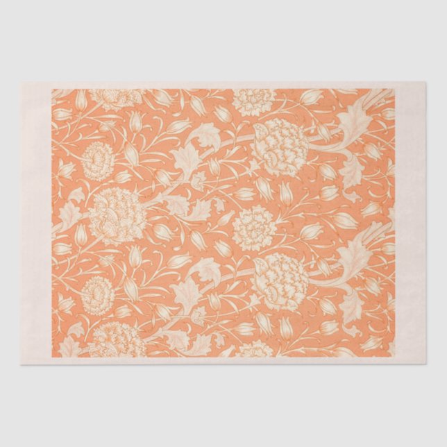 PAPEL DOS TECIDOS: WILLIAM MORRIS : HONEYSUCKLE (Frente )