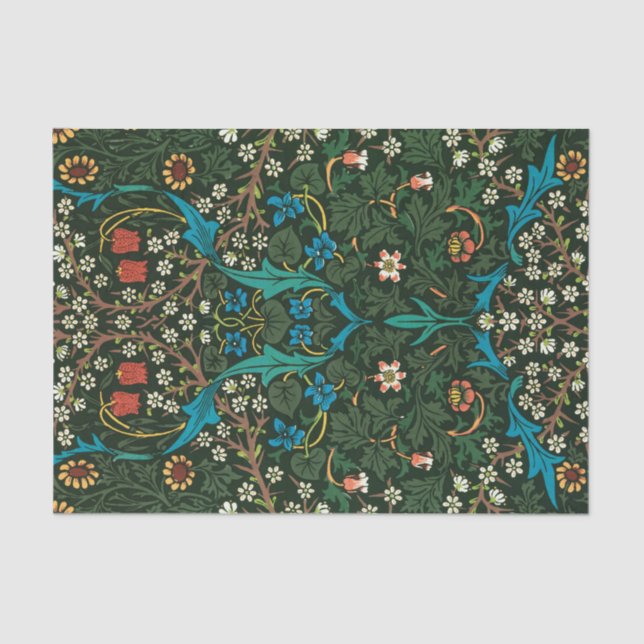 PAPEL DOS TECIDOS: WILLIAM MORRIS : TULIPS (Frente )