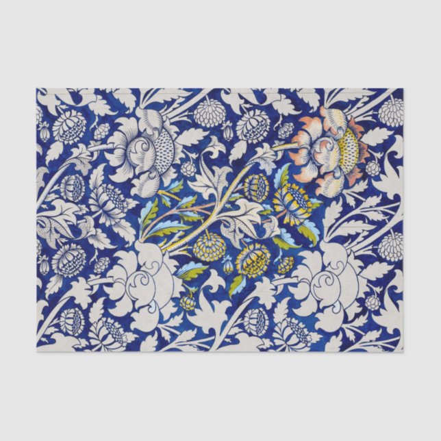 PAPEL DOS TECIDOS: WILLIAM MORRIS : WATERCOLOR (Frente )