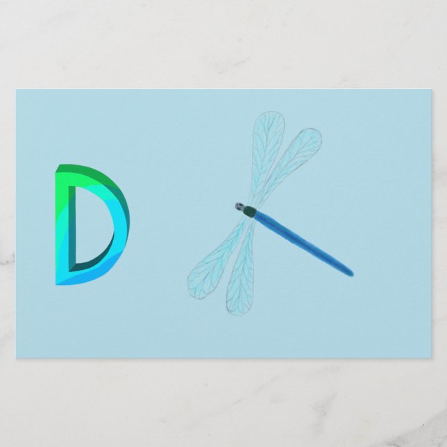 Papel Dragonfly (Frente)