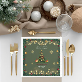 Papel É a Estação de Casar Chá de Noiva Guardanapo