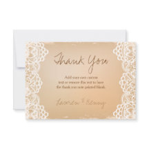 Papel e laço, obrigado cartões