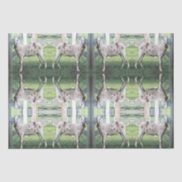 Papel em tecido branco de cabeça chata em forma de