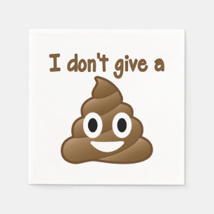 Papel Emoji não dá a um tombadilho os guardanapo de