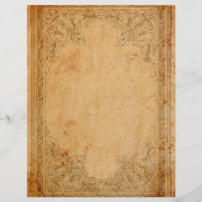 Papel emoldurado (Frente)