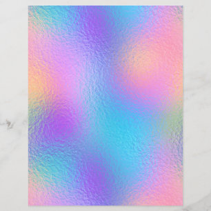 Papel Escrapado Iridescente Faux Foil No. 86