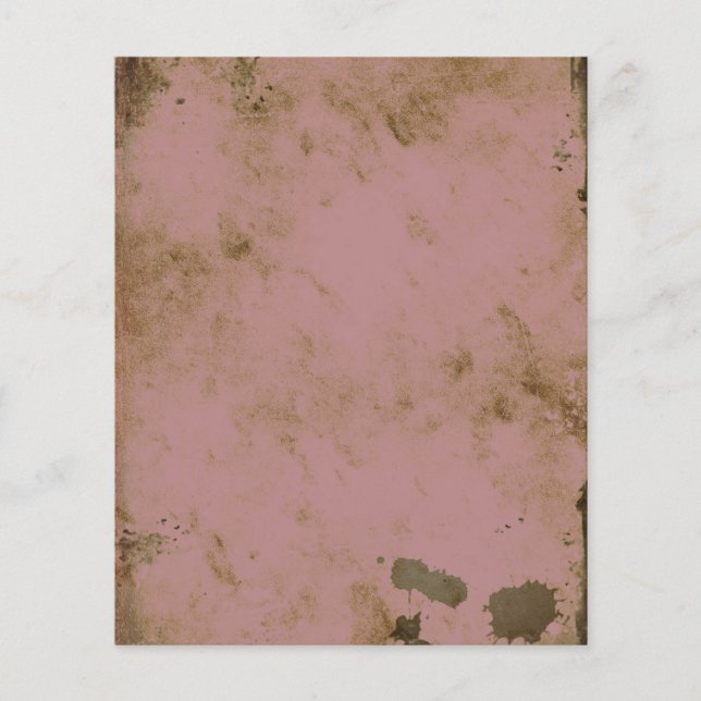 Papel Escrapado Russo Blush Grunge (Frente)