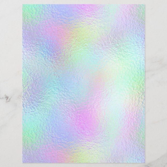 Papel Escrapão Iridescente Faux Foil N.º 50 (Frente)