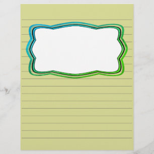 Papel Escrapbook Vinculado com Caixa de Imagem