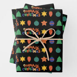 Papel Festivo De Embalagem De Natal