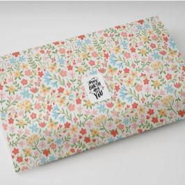 Papel Floral de Jardim de Páscoa