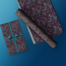 Papel Floral de Moldagem - Design de Flor Abstrato