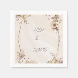 Papel Guardanapo de Casamento