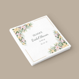 Papel Guardanapo de Chuveiro de Noiva Romântico Floral