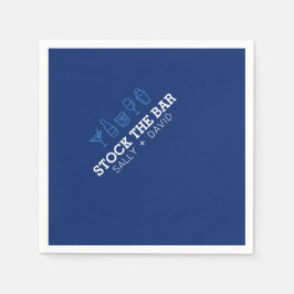 Papel Guardanapo de Cocktail Stock The Bar