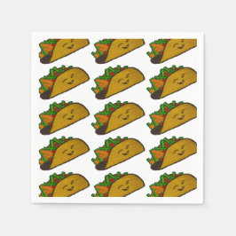 Papel Guardanapo de Festa de Taco