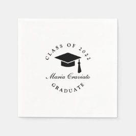 Papel Guardanapo de Formatura com Roteiro Clássico