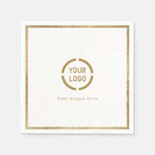 Papel Guardanapo de logotipo de empresa de fronteira sim