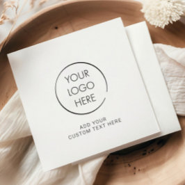 Papel Guardanapo de Logotipo de Orçamento, Marca de Mark