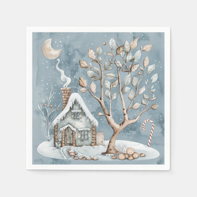 Papel guardanapo de Natal (Frente)