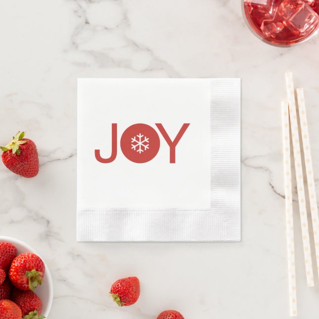 Papel Guardanapo de Natal Alegria (Insitu)