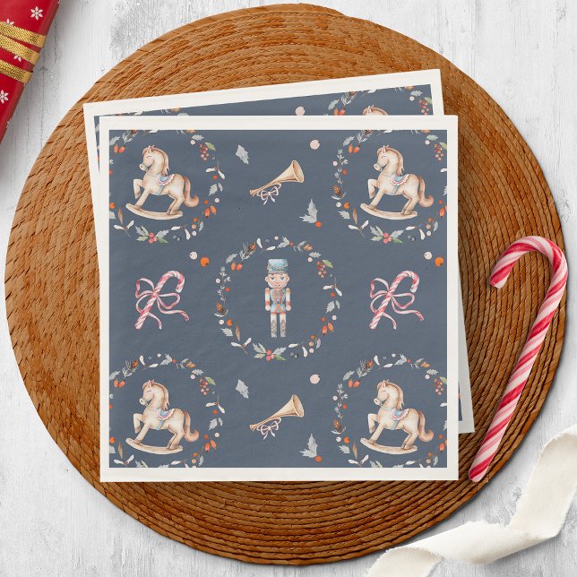 Papel Guardanapo de Natal Antigo com Soldado (Criador carregado)