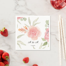 Papel Guardanapo de Noiva de Jardim de Primavera de Pêss