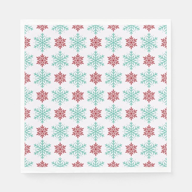 Papel Guardanapo de Papel-Louças de Natal (Frente)