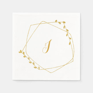 Papel Guardanapo de Recepção de Casamento Inicial