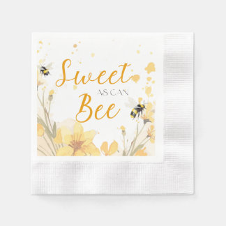Papel Guardanapo de sobremesa Doce como Abelha