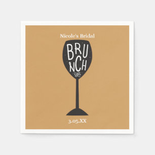 Papel Guardanapo de vidro para BRUNCH em QUALQUER COR &