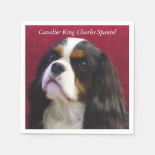 Papel Guardanapo descuidados do cocktail do Spaniel de