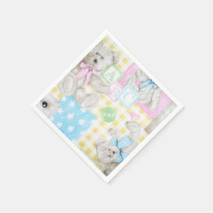 Papel Guardanapo do impressão do urso de ursinho