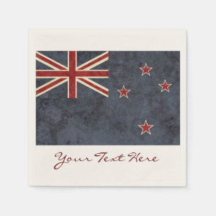Papel Guardanapo do partido da bandeira de Nova Zelândi