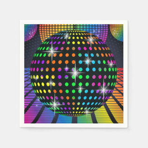 Papel Guardanapo do partido de disco