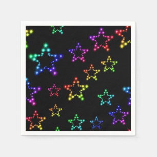 Papel Guardanapo do teste padrão de estrelas do