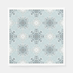 Papel guardanapo floco de neve