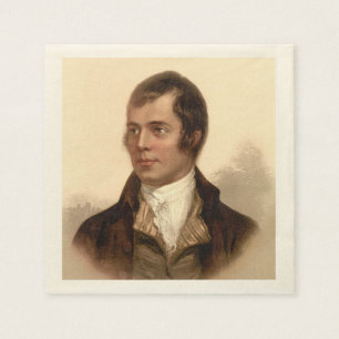 Papel Guardanapo ideais escoceses de Robert Burns