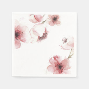 Papel Guardanapo simples contudo elegante da flor de