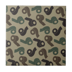 Papel Higiênico Camuflado Padrão Camuflagem Flores
