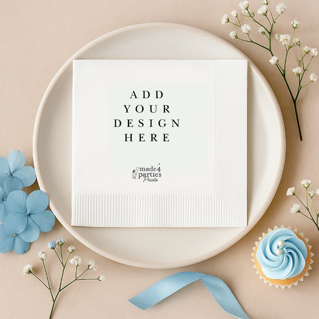 Papel Impressão de Guardanapo Design Personalizado (Criador carregado)