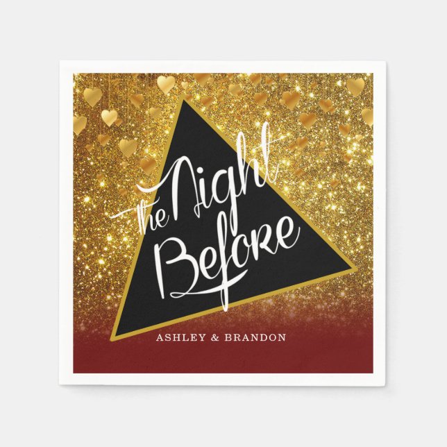 Papel Jantar de Ensaios Guardanapo Elegante (Frente)