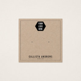 Papel Kraft adiciona sua placa de exibição de grav