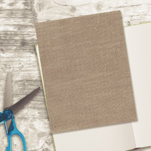 Papel Kraft Marrom Rústico para Scrapbooking