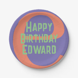 Papel Meninos, prato de festa feliz aniversário horroros